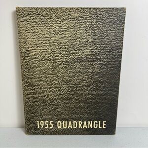 1955 Quadrangle College Yearbook McPherson College in Kansas